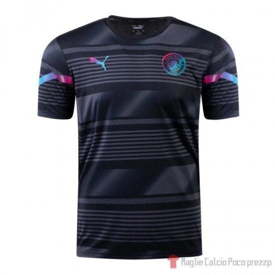 Maglia Pre Partido Del Manchester City 2022 Nero - Clicca l'immagine per chiudere