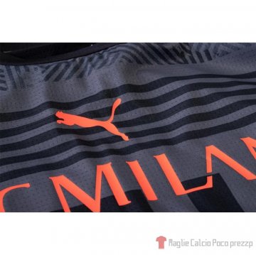 Maglia Pre Partido Del Milan 2022 Nero