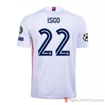 Maglia Real Madrid Giocatore Isco Home 20-21 Maglia Real Madrid Giocatore Isco Home 20-21
