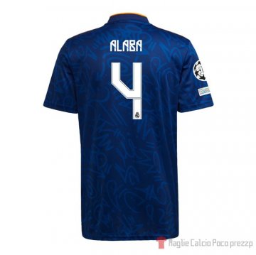 Maglia Real Madrid Giocatore Alaba Away 21-22 Maglia Real Madrid Giocatore Alaba Away 21-22