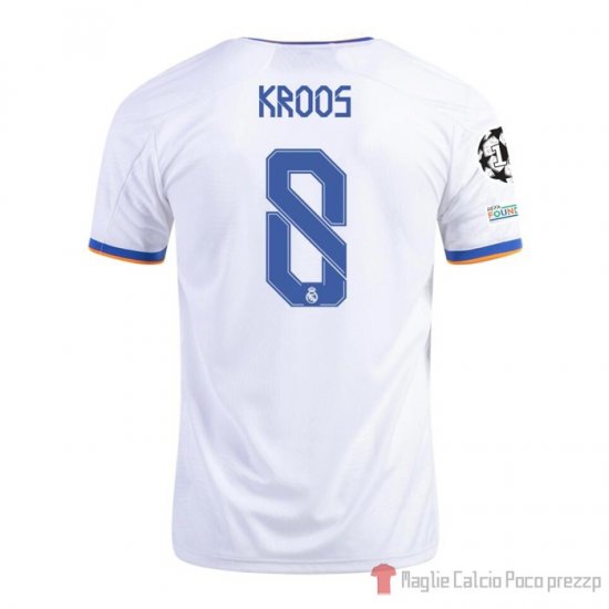Maglia Real Madrid Giocatore Kroos Home 21-22 - Clicca l'immagine per chiudere
