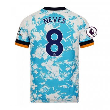 Maglia Wolves Giocatore Neves Away 20-21 Maglia Wolves Giocatore Neves Away 20-21