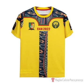 Thailandia Maglia Camerun Special 2022 Giallo Thailandia Maglia Camerun Special 2022 Giallo