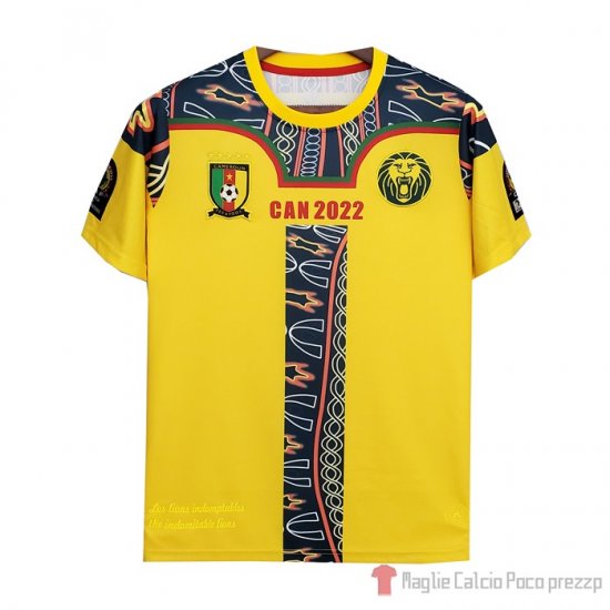 Thailandia Maglia Camerun Special 2022 Giallo - Clicca l'immagine per chiudere