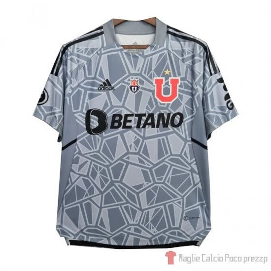 Thailandia Maglia Universidad De Chile Portiere 2022 Gris - Clicca l'immagine per chiudere