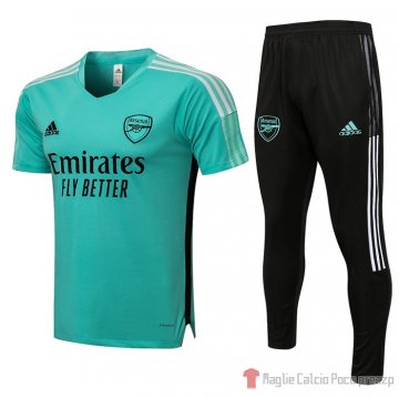 Tuta Da Track Arsenal Manica Corta 21-22 Verde Tuta Da Track Arsenal Manica Corta 21-22 Verde