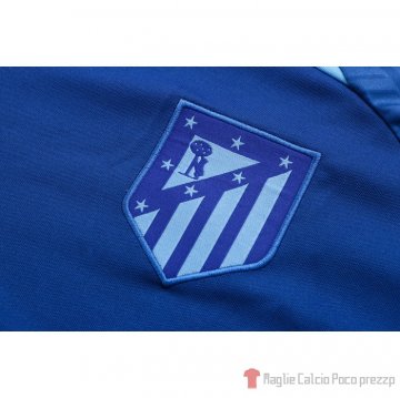 Tuta Da Track Atletico Madrid Manica Corta 2022-2023 Azul - Pantalon Corto