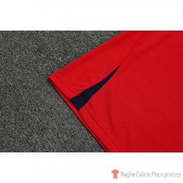 Tuta Da Track Atletico Madrid Manica Corta 22-23 Rosso - Pantalon Corto