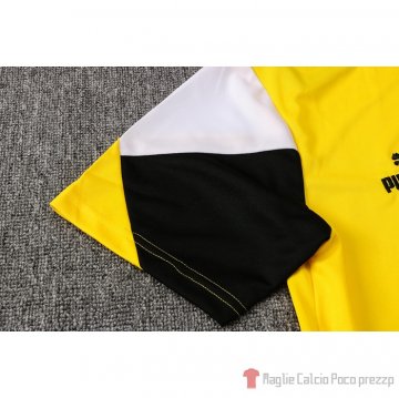 Tuta Da Track Borussia Dortmund Manica Corta 21-22 Giallo