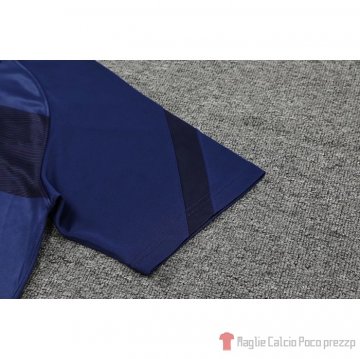 Tuta Da Track Chelsea Manica Corta 22-23 Blu Oscuro - Pantalon Corto