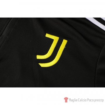 Tuta Da Track Felpa Juventus Bambino 2021-22 Nero