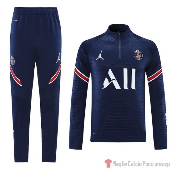 Tuta Da Track Felpa Paris Saint-germain Jordan 22-23 Blu - Clicca l'immagine per chiudere