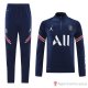 Tuta Da Track Felpa Paris Saint-germain Jordan 22-23 Blu