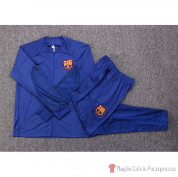Tuta Da Track Giacca Barcellona 2022-23 Blu