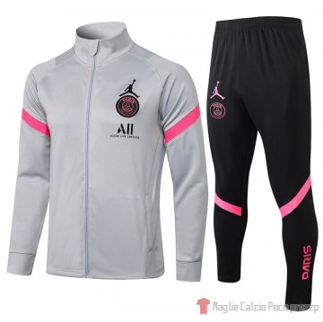 Tuta Da Track Giacca Paris Saint-germain 21-22 Grigio Tuta Da Track Giacca Paris Saint-germain 21-22 Grigio