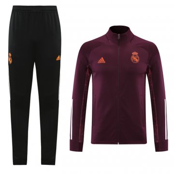 Tuta Da Track Giacca Real Madrid 20-21 Rosso Tuta Da Track Giacca Real Madrid 20-21 Rosso