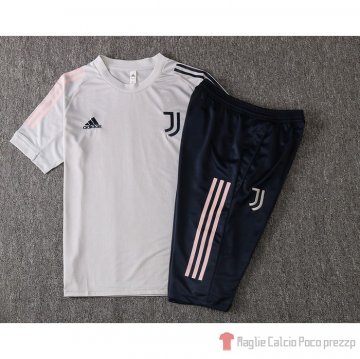 Tuta Da Track Juventus Manica Corta 2020-21 Grigio