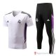 Tuta Da Track Real Madrid Manica Corta 2022-23 Bianco E Purpura