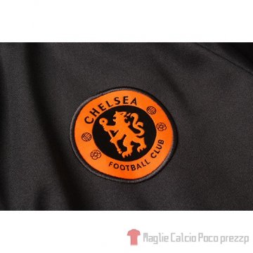 Tuta da Track Chelsea 2019/2020 Nero e Arancione