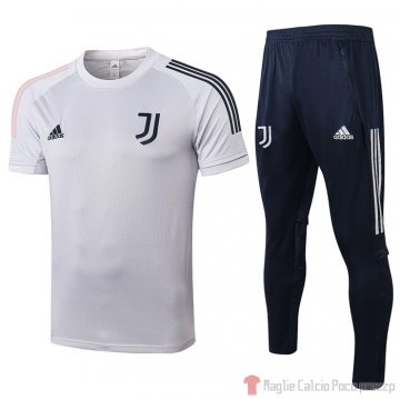 Tuta da Track Juventus Manica Corta 2020/2021 Grigio Tuta da Track Juventus Manica Corta 2020/2021 Grigio