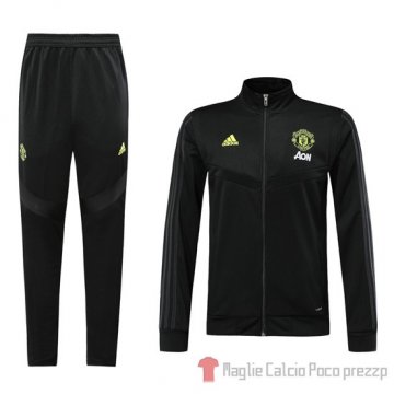 Tuta da Track Manchester United Bambino 2019/2020 Nero Tuta da Track Manchester United Bambino 2019/2020 Nero