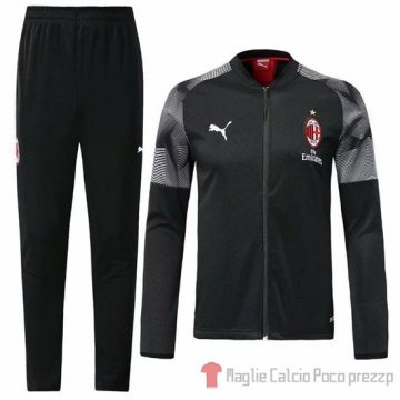Tuta da Track Milan N98 2019/2020 Nero Tuta da Track Milan N98 2019/2020 Nero