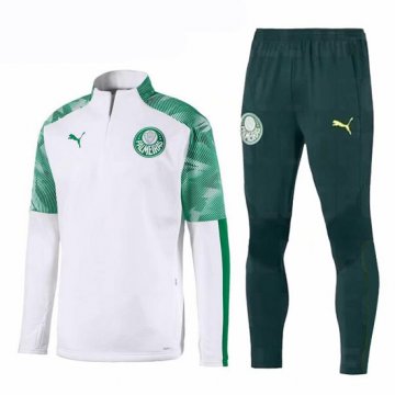 Tuta da Track Palmeiras 2019/2020 Bianco Tuta da Track Palmeiras 2019/2020 Bianco