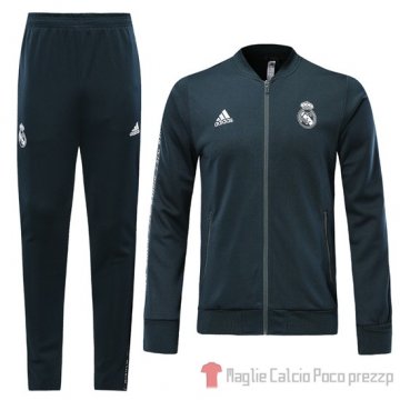 Tuta da Track Real Madrid 2019/2020 Blu Tuta da Track Real Madrid 2019/2020 Blu