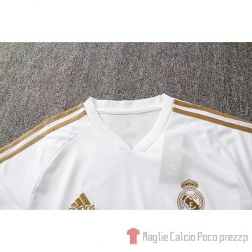 Tuta da Track Real Madrid Manica Corta 2019/2020 Bianco