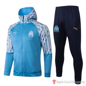 Tuta da Track Marsiglia 2021 Blu Tuta da Track Marsiglia 2021 Blu