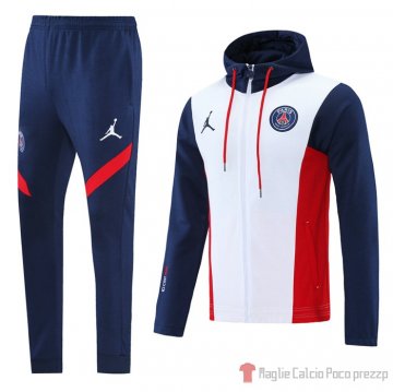 Tuta Giacca Paris Saint-germain 2021-2022 Blanco