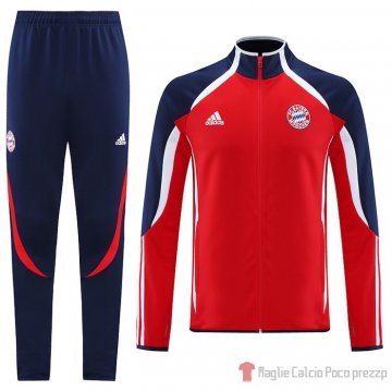 Tuta da Track Giacca Bayern Munich Teamgeist 21-22 Rojo