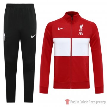 Tuta da track Liverpool 20-21 Rojo Y Blanco Tuta da track Liverpool 20-21 Rojo Y Blanco