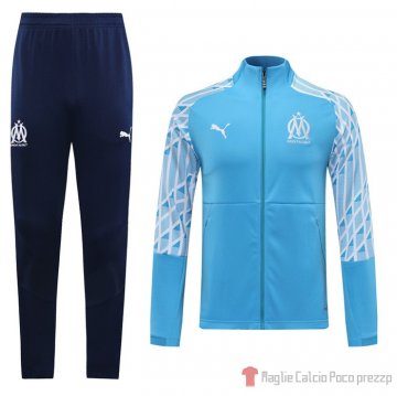 Tuta da track Olympique Marsella 2020-21 Azul