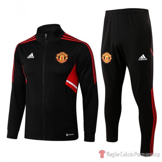 Giacca Tuta Manchester United 22-23 Negro Y Rojo - Clicca l'immagine per chiudere