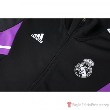 Tuta De Giacca Real Madrid 22-23 Negro