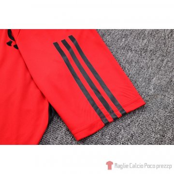 Tuta da Track Flamengo Manica Corta 23-24 Rojo - Pantalon Corto