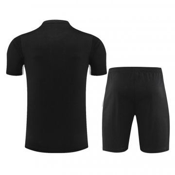 Tuta da Track Paris Saint-germain Manica Corta 23-24 Negro - Pantalon Corto