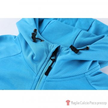 Chaqueta Con Capucha Del Marsiglia 21-22 Blu