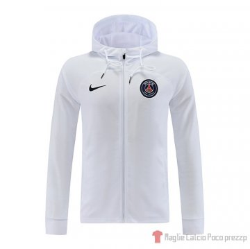 Chaqueta Con Capucha Del Paris Saint-germain 2022-23 Blanco Chaqueta Con Capucha Del Paris Saint-germain 2022-23 Blanco