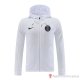 Chaqueta Con Capucha Del Paris Saint-germain 2022-23 Blanco