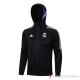 Giacca con cappuccio Real Madrid 22-23 Negro