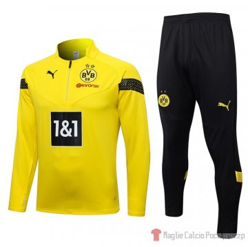 Felpa Della Tuta Borussia Dortmund 2022-23 Amarillo