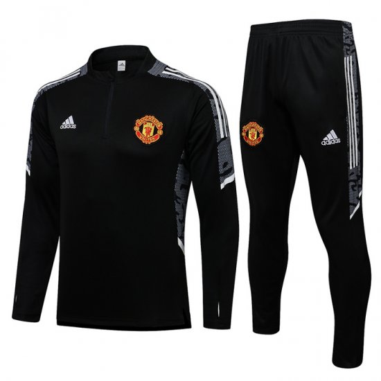 Tuta Da Track Felpa Manchester United Ucl Bambino 21-22 Negro - Clicca l'immagine per chiudere