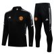 Tuta Da Track Felpa Manchester United Ucl Bambino 21-22 Negro