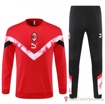 Felpa Della Tuta Milan 2022 Rojo Felpa Della Tuta Milan 2022 Rojo
