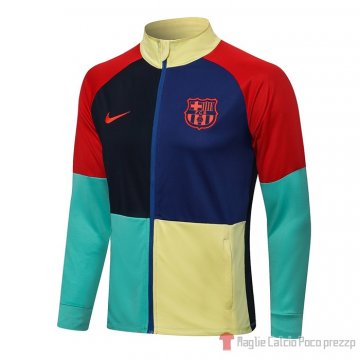 Giacca Barcellona 21-22 Blu E Rosso Giacca Barcellona 21-22 Blu E Rosso