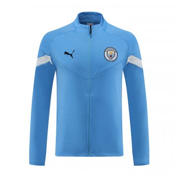 Giacca Manchester City 2022-2023 Blu Giacca Manchester City 2022-2023 Blu