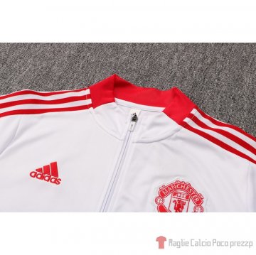 Giacca Manchester United 2021-22 Bianco