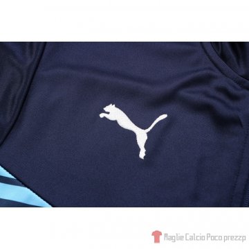Giacca Olympique Marsella 22-23 Azul Oscuro